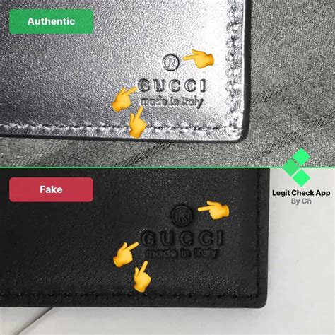 how to spot fake gucci wallets|gucci knockoff wallet.